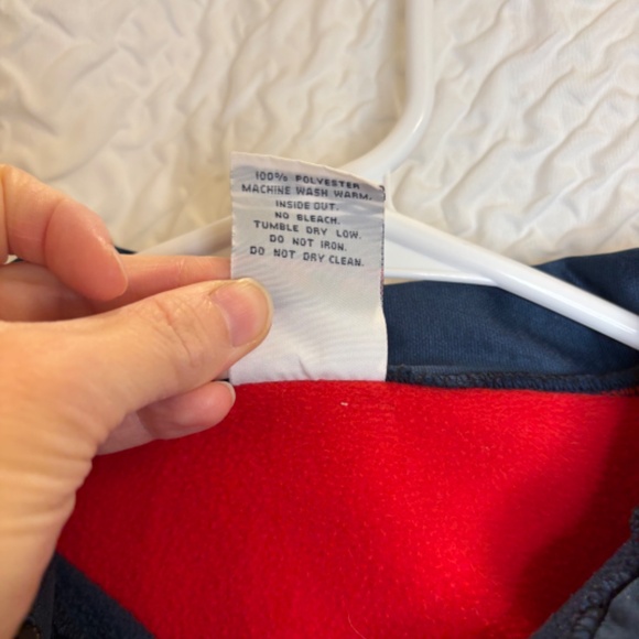 2012 London Olympics Team USA Red & Navy Blue 1/4 Zip Pullover Jacket Si… - Picture 10 of 10